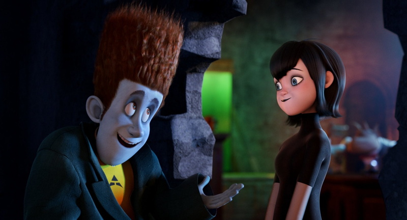Movie, men, friendship, people, focus on foreground, couple - relationship, portrait, Mavis (Hotel Transylvania), lifestyles, two people, night, togetherness