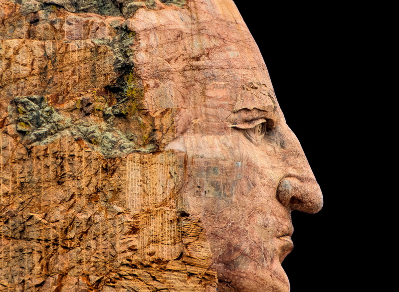 craft, male likeness, creativity, ancient civilization, worship, monument, cliff, 5K, brown, face, carving - craft product, lakota, oglala, architecture