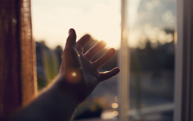 person, sunset, left, finger, lens flare, adult, women, glass - material, rays, palm, back Lit, human Finger, holding, body part, lifestyles, nature, one Person
