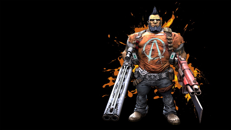 4K, black background, video, 4000x2250, drawing, background, salvador, games, gun, black, borderlands, video games