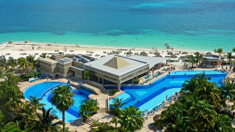4000x2250, 4K, caribbean, beach, resort, sea