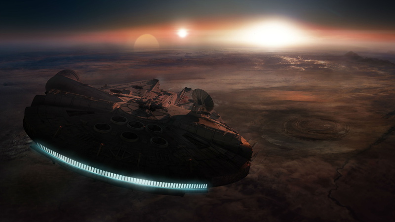fi, Wars, adventure, Star, Futuristic, 4000x2250 px, Disney, spaceship, Awakens, sci, action, Force, 4K