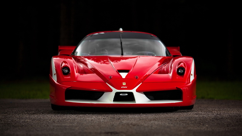 hd, x, supercars, Ferrari, fxx, cars, 4K, art