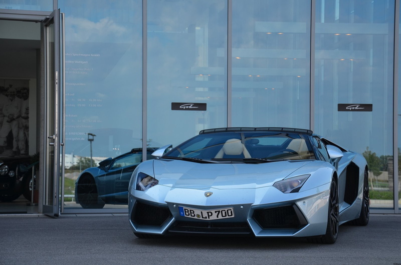 italian, lp700, supercars, lamborghini, 720P, roadster, aventador, grey