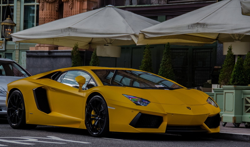 lamborghini, 720P, aventador, supercars, italian, yellow, lp700, cars