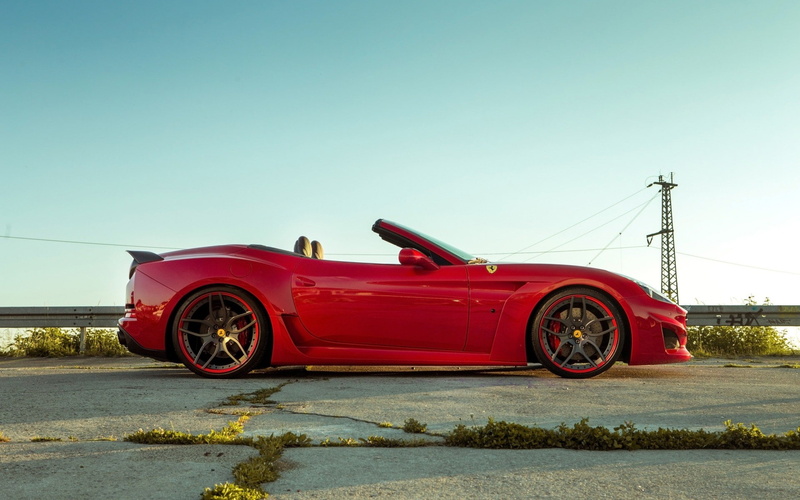 Ferrari, side view, Novitec, Novitec Rosso, Ferrari California T N-Largo, Ferrari California T, 1080P