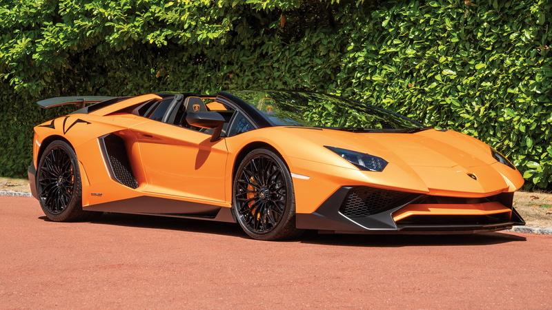 Orange Car, Lamborghini Aventador LP 750-4 SuperVeloce, Roadster, Car, Sport Car, Supercar, 1080P, Lamborghini Aventador LP750-4 SV, Lamborghini