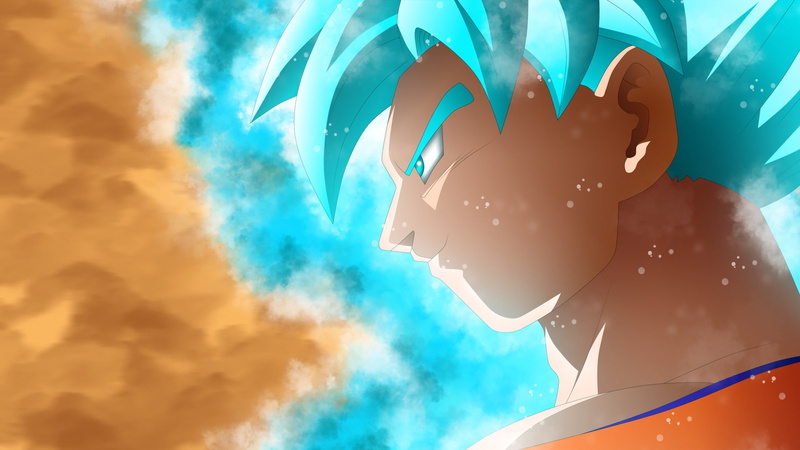 Dragon Ball Super, Goku, SSGSS Goku, Dragon Ball, 1080P