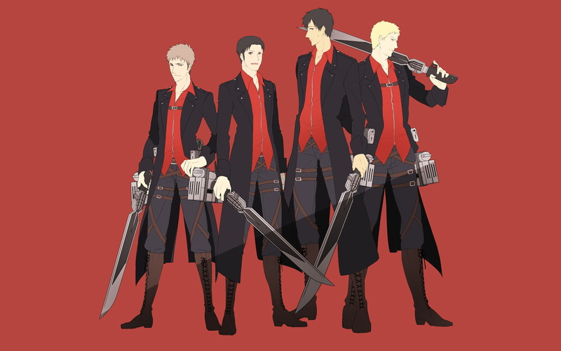 Bertholdt Hoover, Anime, Reiner Braun, 1080P, Jean Kirstein, Marco Bott, Attack On Titan
