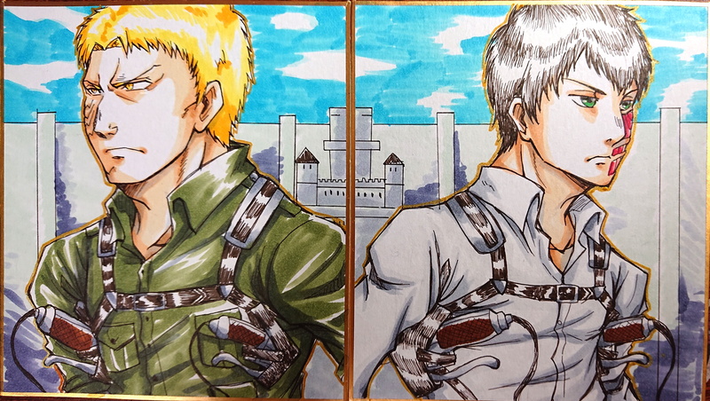 Attack On Titan, Reiner Braun, 4K, Bertholdt Hoover, Anime