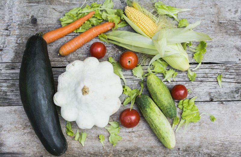 tomato, cucumber, directly above, healthy, garden, pepper, corn, food and drink, raw, vitamins, healthy eating, still life, indoors, fruit, food, meal