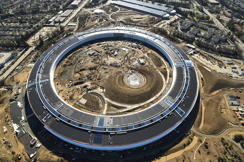 Architecture, Building, 1080P, Cupertino, Apple Headquarters, Man Made