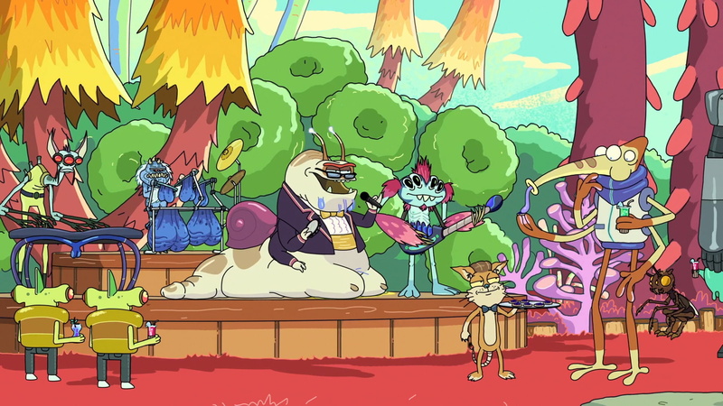 cartoon, Squanchy, 1080P, Rick and Morty, Adult Swim