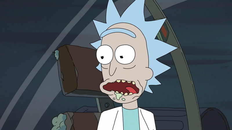 Adult Swim, 1080P, males, leisure activity, portrait, sky, Rick and Morty, Rick Sanchez, mask - disguise, standing, menswear, one person, mask, front view