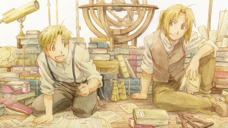 720P, wall - building feature, belief, human representation, art and craft, history, spirituality, Edward Elric, Alphonse Elric, creativity, representation