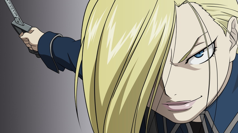 1080P, Full Metal Alchemist, Olivier Milla Armstrong, anime