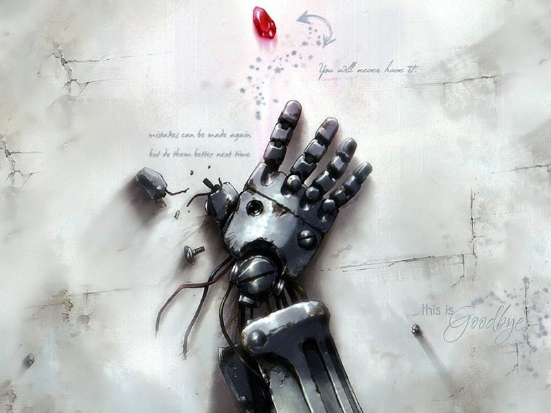 480P, Metal, Fullmetal Alchemist: Brotherhood, Automail