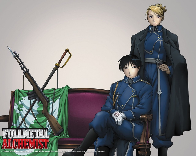 indoors, male likeness, men, standing, Roy Mustang, women, representation, real people, FullMetal Alchemist, 720P, human representation, leisure activity