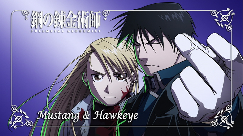 720P, FullMetal Alchemist, Roy Mustang, Riza Hawkeye