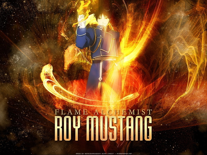 mustang, Roy Mustang, hd, alchemist, Fullmetal Alchemist, fullmetal, art, 480P, anime, metal, x, full, roy