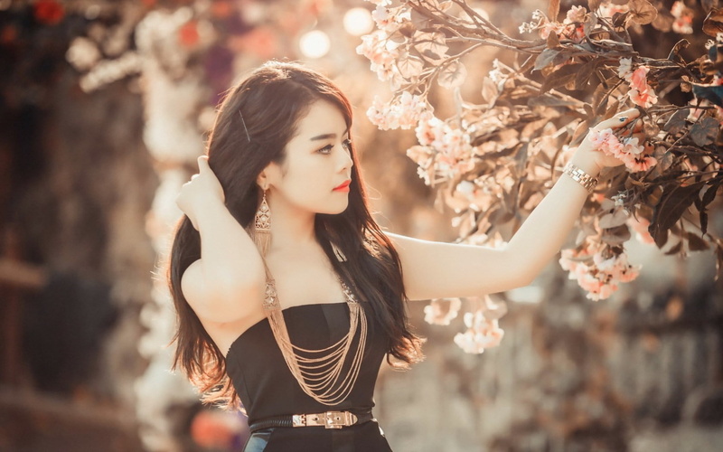 720P, adult, plant, prom, dress, portrait, brunette, wearing, looking, face, lifestyles, young women, women, tube, beautiful woman, trees, one person