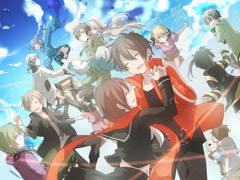720P, manga, Kagerou Project