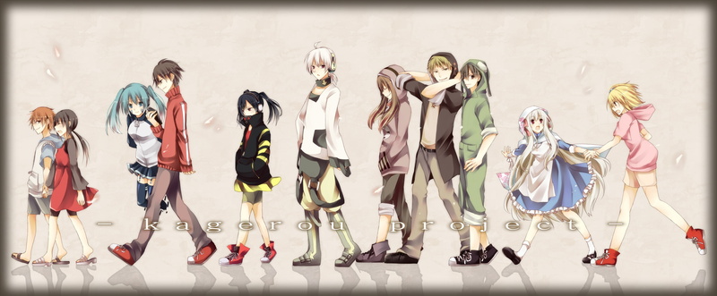 shintaro, kido, takane, kozakura, kisaragi, enomoto, ene, haumizuki, mary, kagerou, project, momo, vocaloid, tsubomi, 2K