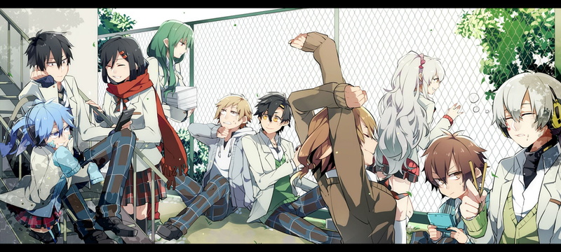 kano, kisaragi, phone, kozakura, sleeping, shuuya, console, stairs, mary, tateyama, kido, paper, 1080P, kiragera, game, tsubomi, kousuke, ayano, seifuku