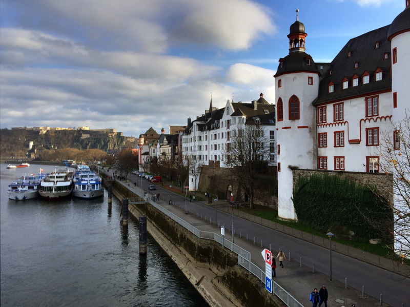 the past, cloud - sky, koblenz, germany, history, tourism, mode of transportation, building exterior, 2K, nautical vessel, altstadt, moselle, summer, ships