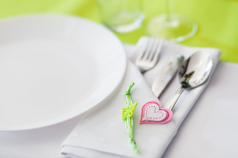 no people, wedding, household equipment, eating utensil, 5K, table, silverware, indoors, plate, crockery, still life, composition, eat, close-up, event