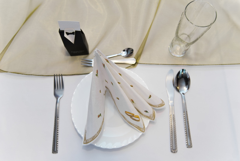 food, household equipment, table knife, tablecloth, doily, beautiful, metal, vignette, 4K, covering, fork, empty plate, indoors, close-up, spoon, event