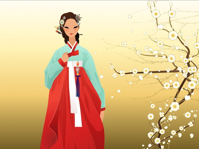 Oriental, vector, artistic, artwork, girl, Girls, female, woman, korean, Korea, women, art, 1080P, Asian