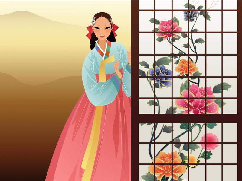 girl, artwork, Girls, art, woman, Asian, 1080P, vector, women, korean, Korea, female, artistic, Oriental