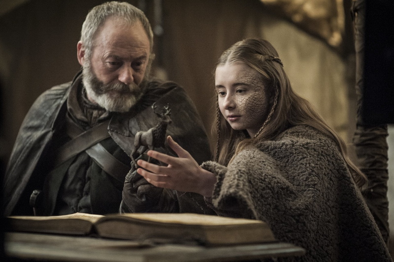 Shireen Baratheon, Davos Seaworth, Liam Cunningham, Game Of Thrones, TV Show, 1080P
