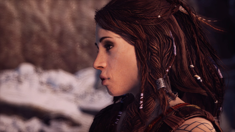 headshot, hairstyle, young adult, God of War, hair, beauty, looking, long hair, side view, brown hair, adult, profile view, beautiful woman, teenager, human hair