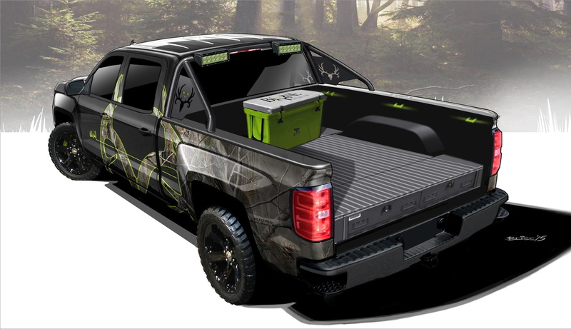 chevrolet, car, bone, chevy, special, 1080P, real, collector, tree, edition, silveradoblack, silverado