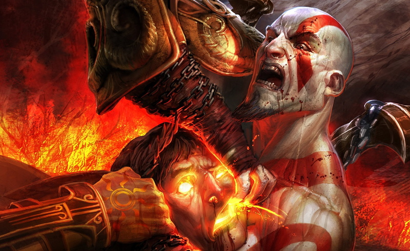 women, adult, people, representation, 1080P, fire, architecture, kratos, group of people, celebration, real people, sculpture, men, war, god, demon - fictional character