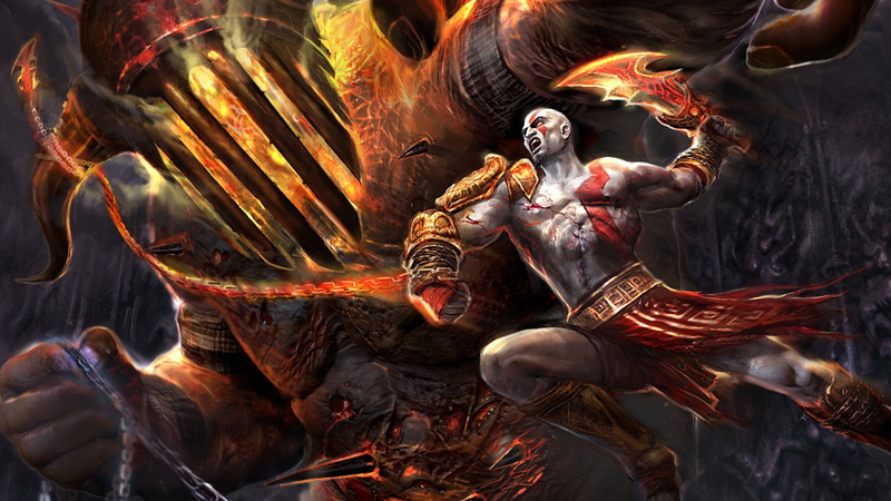 art and craft, people, god, men, male likeness, 1080P, creativity, celebration, God of War, spirituality, war, religion, indoors, conflict, God Of War III