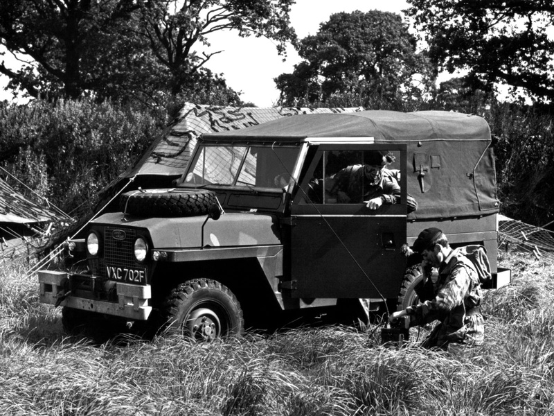 b w, lightweight, 4x4, offroad, truck, military, 720P, 1968, classic, iia, land, rover, trucks