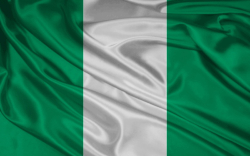 nigeria, materials, colors, 1080P, flag, silk, symbols