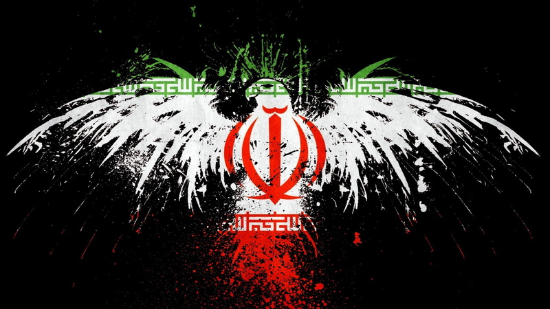 iran, logo, green, hd, flag, Iran hd, white, red, eagle, illustration, black, 1080P