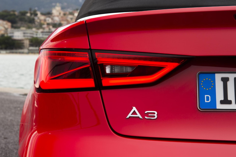 day, traffic, mode of transportation, land vehicle, close-up, red, motor vehicle, cabriolet, street, arrow symbol, white color, sign, communication, text