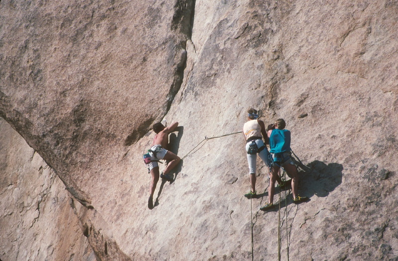 day, challenge, adventure, climb, rock - object, Mountain, Rocks, climbers, two people, cliff, warning sign, outdoors, sign, vertical, extreme sports, mountain