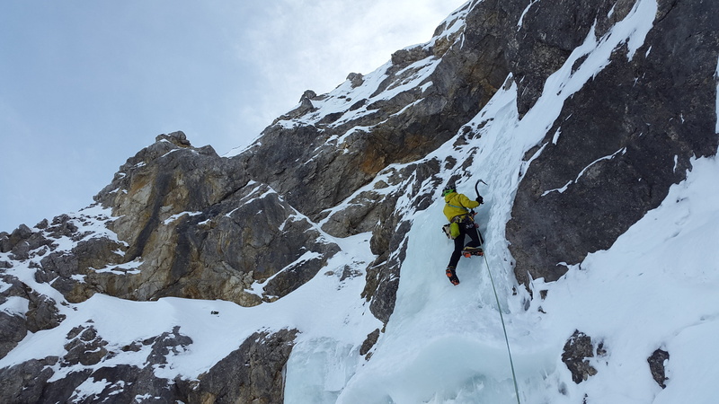 outdoors, mountain, ice climbing, sport, beauty in nature, formation, real people, men, climb, cold temperature, activity, ice, snowcapped mountain, extreme sports
