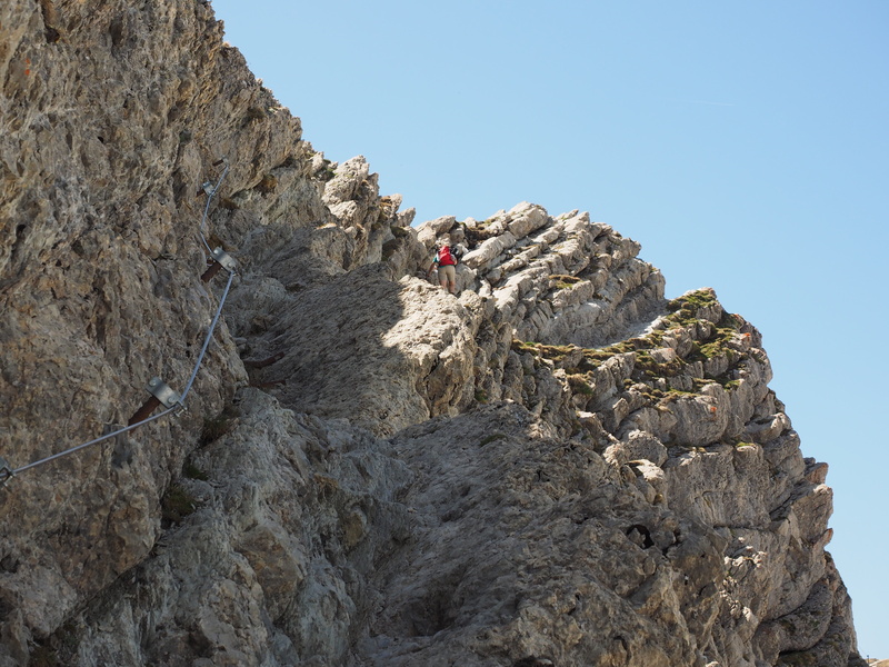 4K, leisure activity, exposed, solid, activity, appenzell, danger, challenge, rock - object, adventure, Ridge, lenses ridge, lifestyles, swiss alps, low angle view