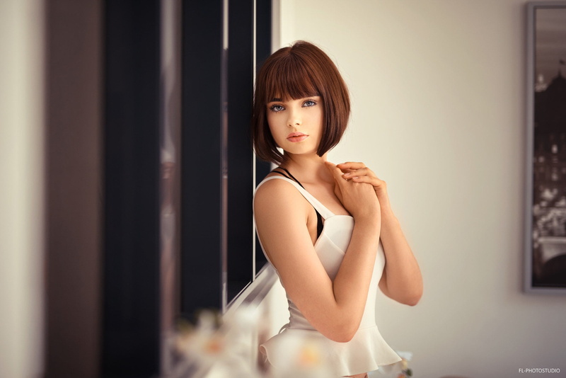 Marie Grippon, Girl, look, beautiful, 1080P, Lods Franck