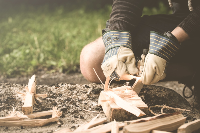 nature, adult, human limb, focus on foreground, bushcraft, survival skill, relaxation, tinder, camping, human hand, land, food and drink, grass, lifestyles