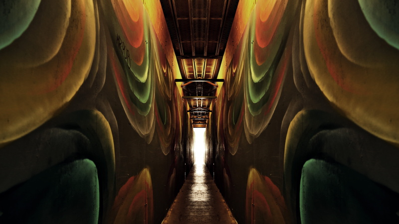 indoors, travel, design, food and drink, color, in a row, technology, flame, pattern, diminishing perspective, entrance, hallway, dark, panoramic, tourism