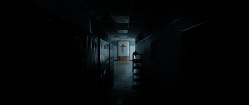 the way forward, mystery, direction, indoors, door, arcade, silhouette, dark, 1080P, Video Game, full length, spooky, built structure, architecture, Outlast 2