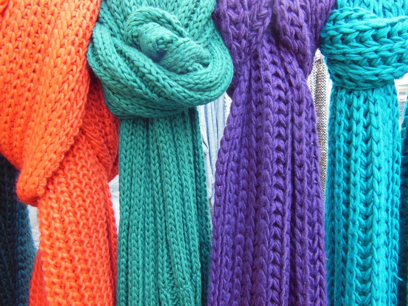 turquoise, still life, blue, shopping, choice, warm, multi colored, crochet, warm clothing, soft, for sale, full frame, close, textured, winter, variation